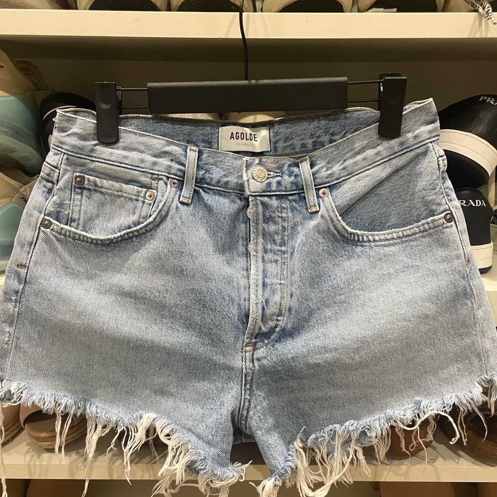 Worn once Agolde Parker Vintage Cutoff Shorts Size 26